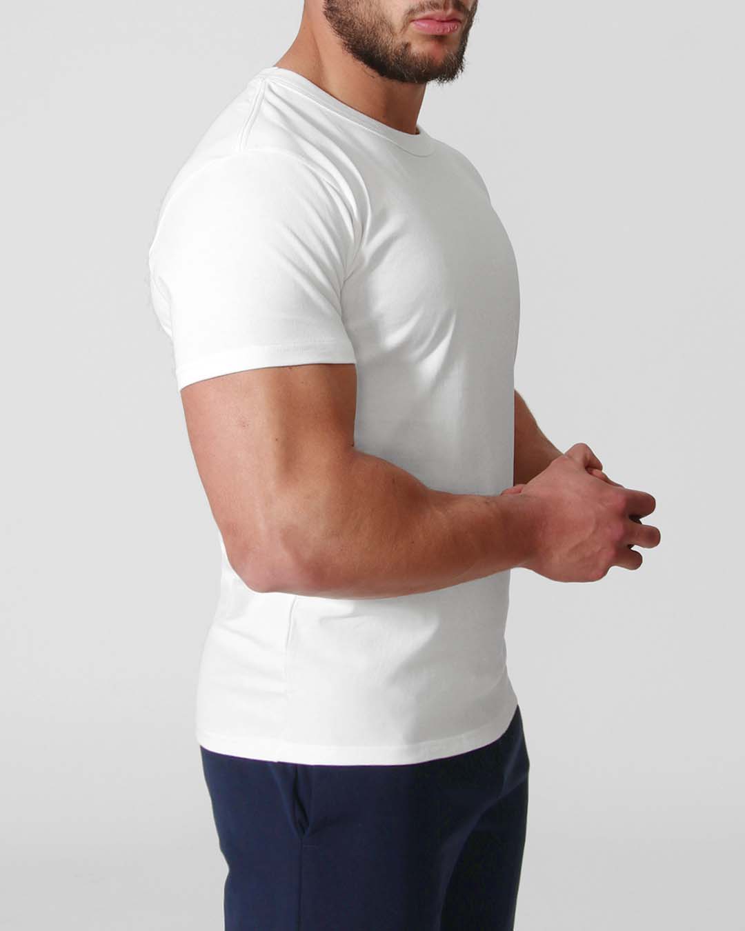 Plain T-shirt Combo For Men Black and White XL